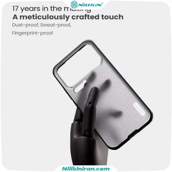 قاب نیلکین شیائومی Xiaomi 17 Pro Max مدل Super Frosted Shield Pro (Clear Version)