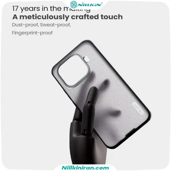 قاب نیلکین شیائومی Xiaomi 15 T Pro مدل Super Frosted Shield Pro (Clear Version)