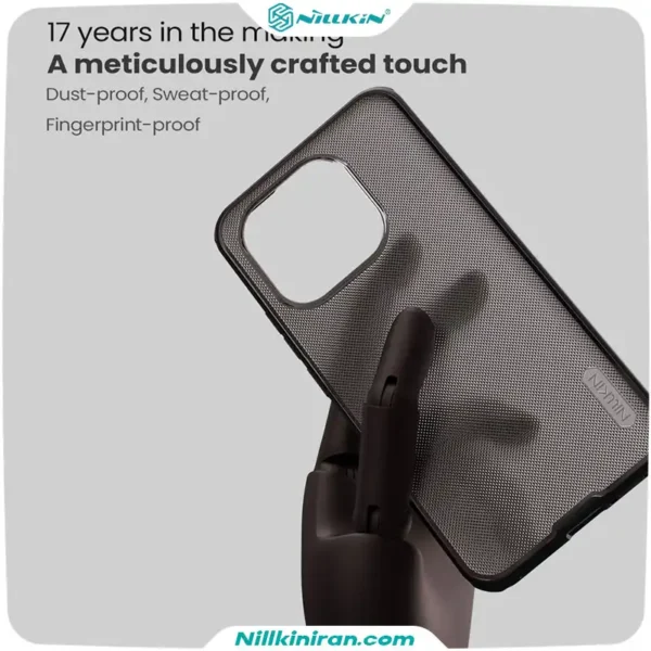 قاب نیلکین شیائومی Xiaomi 15 T مدل Super Frosted Shield Pro (Clear Version)