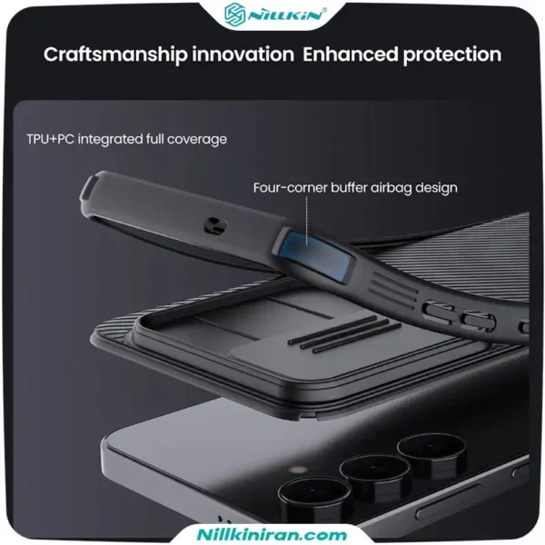 قاب نیلکین سامسونگ Galaxy S25 FE مدل CamShield Pro