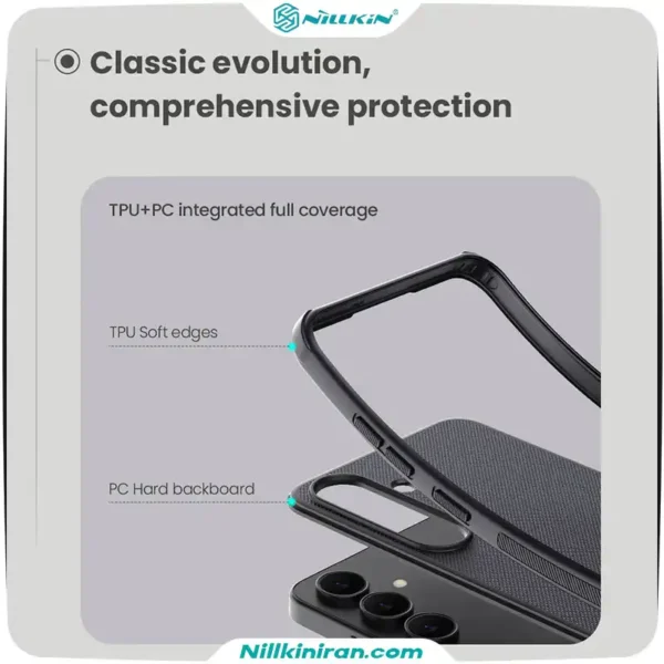 قاب نیلکین سامسونگ Galaxy S25 FE مدل Super Frosted Shield Pro Magnetic