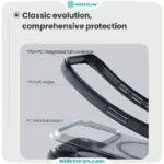 قاب نیلکین آیفون iPhone 17 Pro Max مدل Super Frosted Shield Pro Magnetic (Clear Version)
