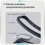 قاب نیلکین آیفون iPhone 17 Pro Max مدل Super Frosted Shield Pro (Clear Version)
