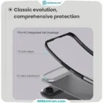 قاب نیلکین آیفون iPhone 17 Air مدل Super Frosted Shield Pro (Clear Version)