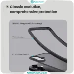 قاب نیلکین آیفون iPhone 17 مدل Super Frosted Shield Pro (Clear Version)