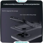 قاب نیلکین شیائومی +Redmi Note15 Pro مدل CamShield Pro (Clear Version)