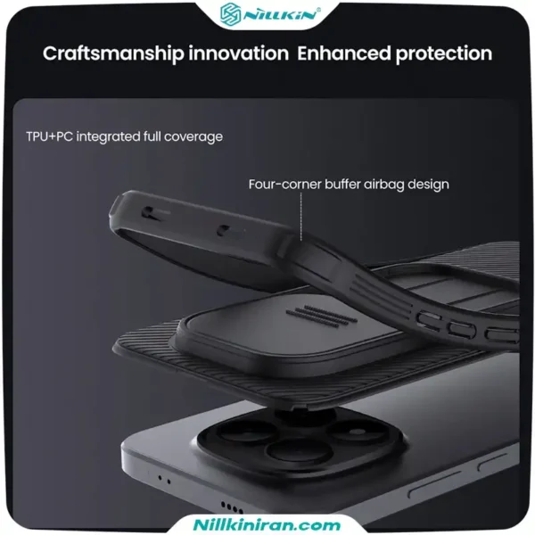 قاب نیلکین شیائومی Redmi Note15 Pro مدل CamShield Pro