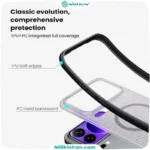 قاب نیلکین شیائومی Xiaomi 17 Pro Max مدل Super Frosted Shield Pro Magnetic (Clear Version)