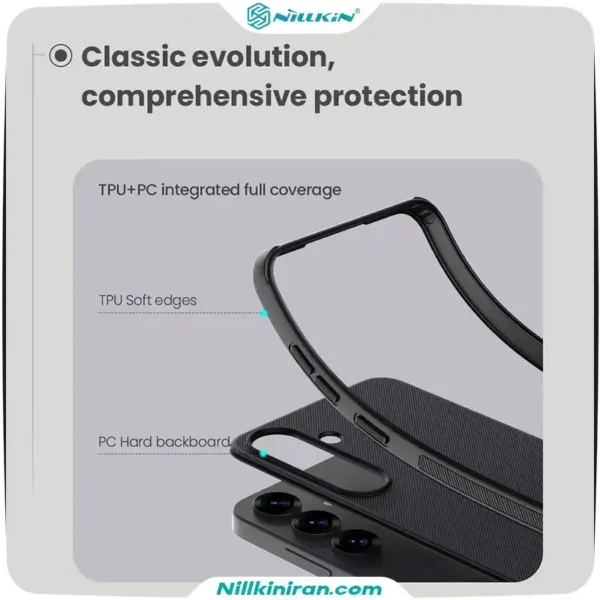 قاب نیلکین سامسونگ S25 Plus مدل Super Frosted Shield Pro Magnetic
