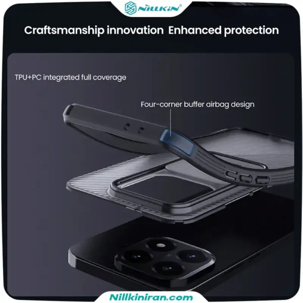 قاب نیلکین شیائومی Xiaomi 15 T مدل CamShield Pro (Clear Version)