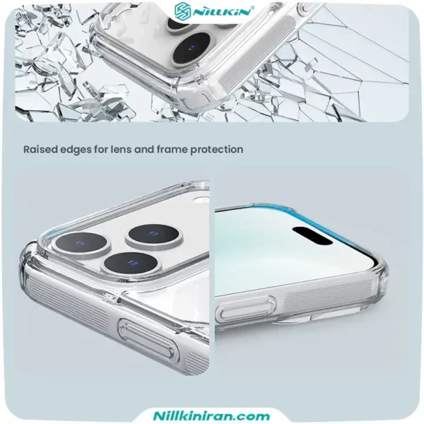 قاب نیلکین iPhone 17 Pro Max مدل Nature TPU Pro Magnetic