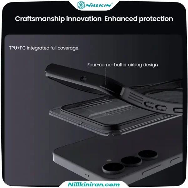 قاب نیلکین سامسونگ Galaxy S25 FE مدل (Camshield Pro Magnetic (Clear version
