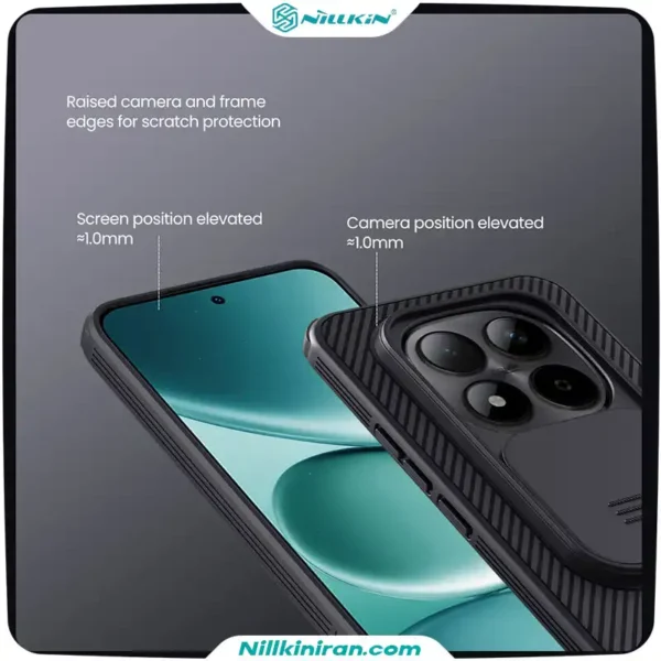 قاب نیلکین شیائومی +Redmi Note15 Pro مدل CamShield Pro
