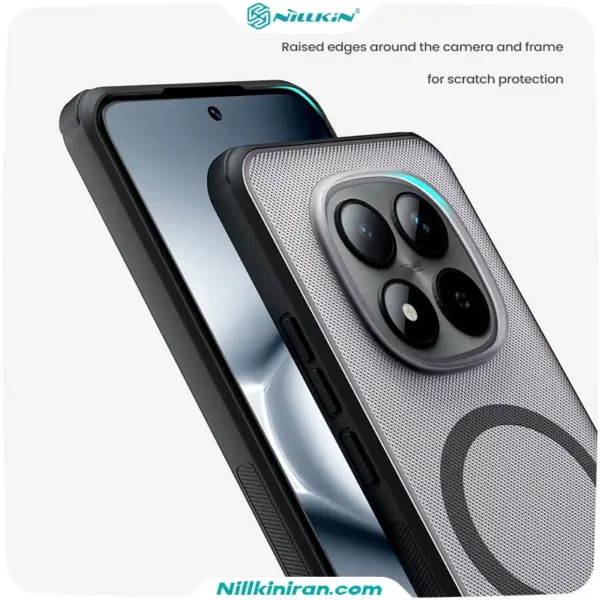 قاب نیلکین شیائومی Redmi Note 15 Pro مدل Super Frosted Shield Pro Magnetic (Clear Version)
