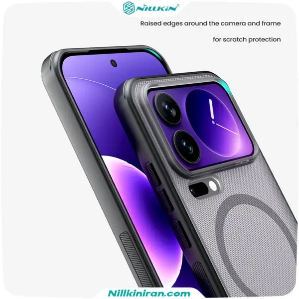 قاب نیلکین شیائومی Xiaomi 17 Pro Max مدل Super Frosted Shield Pro Magnetic (Clear Version)