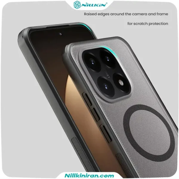قاب نیلکین شیائومی 15T مدل Super Frosted Shield Pro Magnetic (Clear Version)