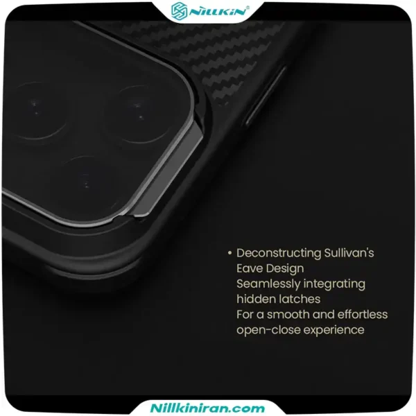 قاب نیلکین آیفون iPhone 17 Pro Max مدل CarboProp Magnetic