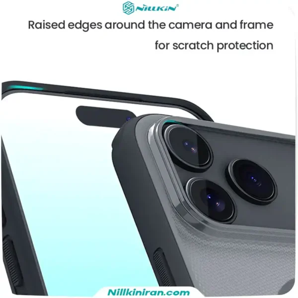 قاب نیلکین آیفون iPhone 17 Pro Max مدل Super Frosted Shield Pro Magnetic (Clear Version)