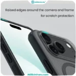 قاب نیلکین آیفون iPhone 17 Pro مدل Super Frosted Shield Pro Magnetic (Clear Version)