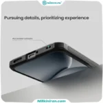 قاب نیلکین شیائومی Redmi Note15 Pro مدل Super Frosted Shield Pro (Clear Version)