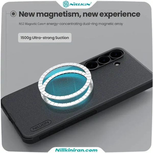 قاب نیلکین سامسونگ Galaxy S25 FE مدل Super Frosted Shield Pro Magnetic