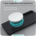قاب نیلکین سامسونگ S25 Plus مدل Super Frosted Shield Pro Magnetic