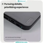 قاب نیلکین آیفون iPhone 17 Pro Max مدل Super Frosted Shield Pro (Clear Version)