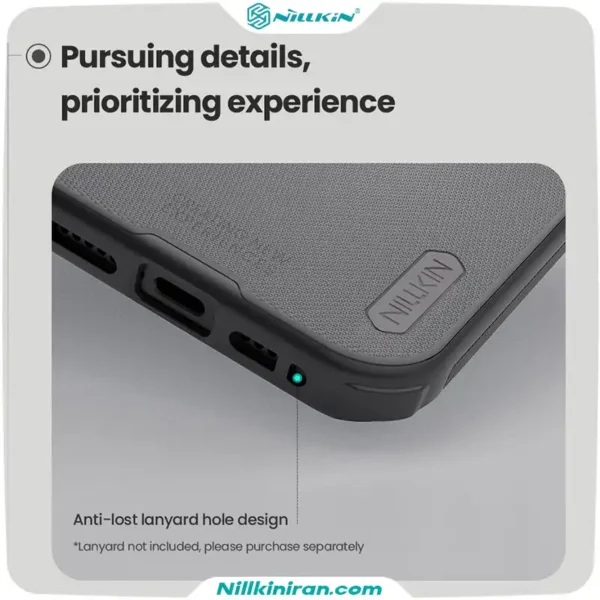 قاب نیلکین آیفون iPhone 17 مدل Super Frosted Shield Pro (Clear Version)