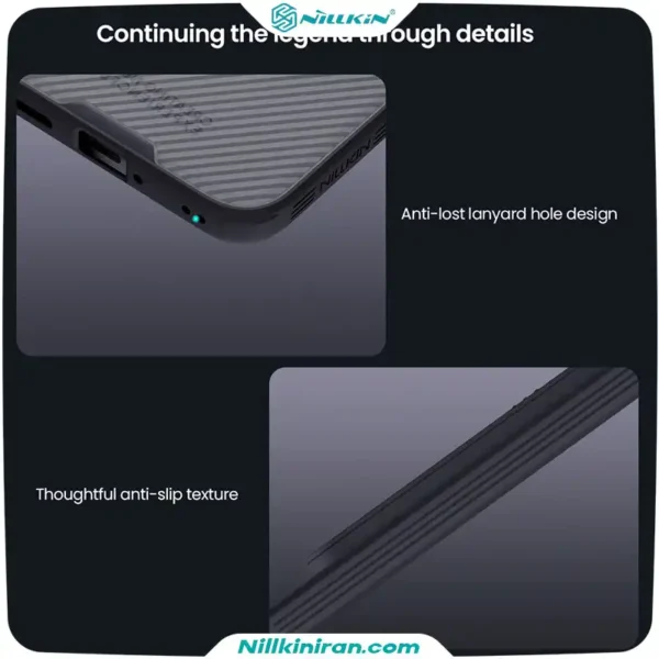 قاب نیلکین شیائومی +Redmi Note15 Pro مدل CamShield Pro (Clear Version)