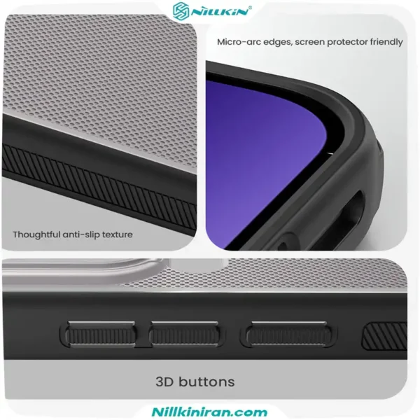 قاب نیلکین شیائومی Xiaomi 17 Pro مدل Super Frosted Shield Pro (Clear Version)