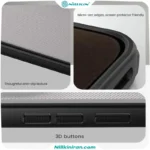 قاب نیلکین شیائومی Xiaomi 15 T Pro مدل Super Frosted Shield Pro (Clear Version)