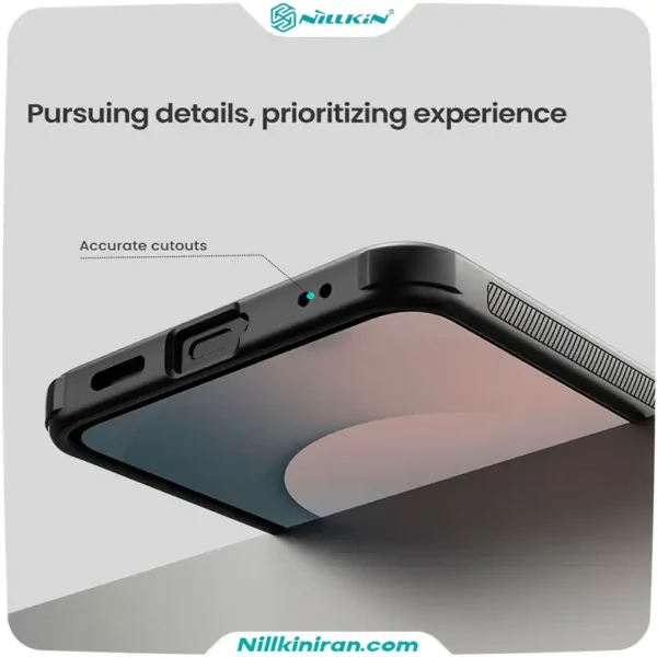 قاب نیلکین سامسونگ Galaxy S25 FE مدل Super Frosted Shield Pro Magnetic (Clear Version)