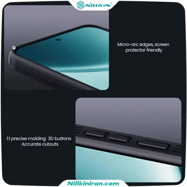 قاب نیلکین شیائومی +Redmi Note15 Pro مدل CamShield Pro (Clear Version)