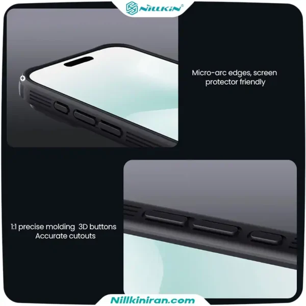 قاب نیلکین آیفون iPhone 17 Pro Max مدل CamShield Pro (Clear Version)