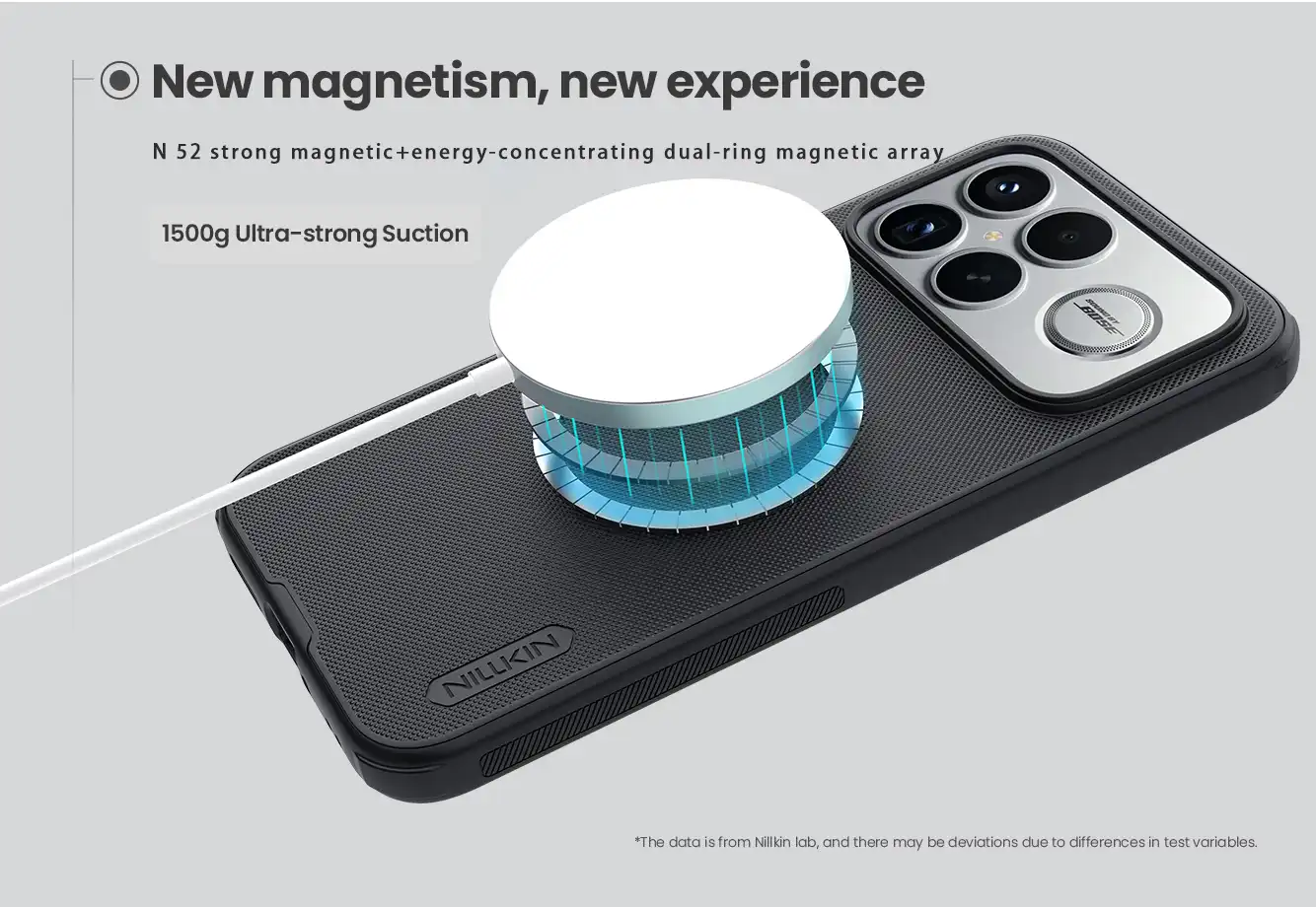 قاب نیلکین شیائومی Redmi K90 Pro Max مدل (Super Frosted Shield Pro Magnetic (MagSafe function