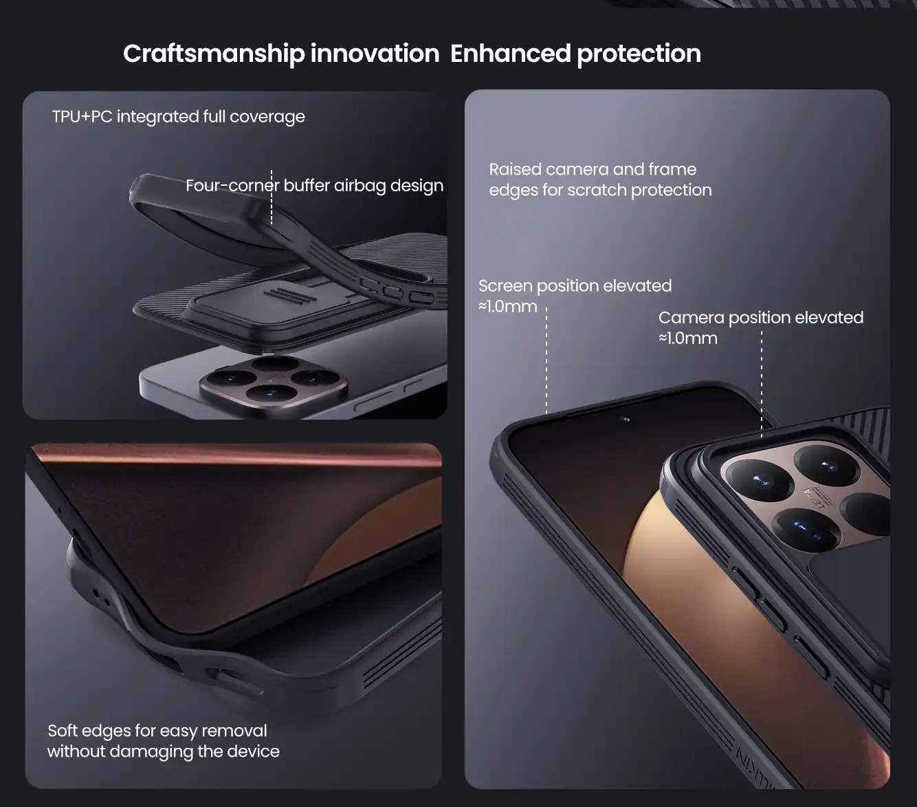 قاب نیلکین شیائومی Xiaomi 15 T Pro مدل CamShield Pro