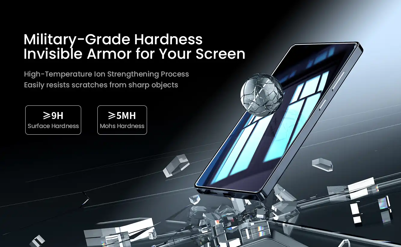 گلس نیلکین سامسونگ Galaxy S25 Ultra مدل H+ Pro AR Tempered Glass