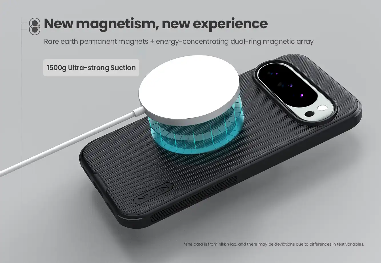 قاب نیلکین گوگل Pixel 10 Pro مدل (Super Frosted Shield Pro Magnetic (MagSafe function