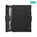 کیف محافظ نیلکین سامسونگ Tab S9/S10 FE مدل Bumper Leather Case Pro