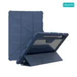 کیف محافظ نیلکین سامسونگ Tab S9 plus مدل Bumper Leather Case Pro