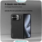قاب نیلکین گوگل Pixel 10 Pro Fold مدل Super Frosted Shield Prop Magnetic (Transparent Lens Guard Version)