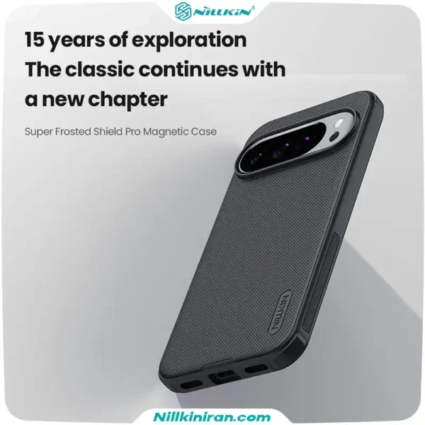 قاب نیلکین گوگل Pixel 10 Pro مدل (Super Frosted Shield Pro Magnetic (MagSafe function