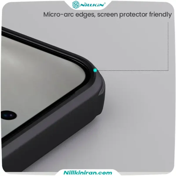 قاب نیلکین گوگل Pixel 10 Pro XL مدل Super Frosted Shield Pro (Clear Version)
