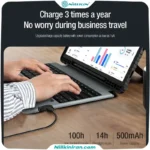 کیف کلاسوری کیبورد دار نیلکین مناسب تبلت Tab S9+/S9+ 5Gمدل Bumper Combo Keyboard Case