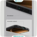 قاب نیلکین شیائومی Xiaomi Redmi K90 Pro Max مدل Super Frosted Shield Pro