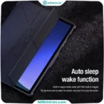 کیف محافظ نیلکین سامسونگ Tab S9/S10 FE مدل Bumper Leather Case Pro