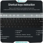 کیف کلاسوری کیبورد دار نیلکین مناسب تبلت Tab S9+/S9+ 5Gمدل Bumper Combo Keyboard Case