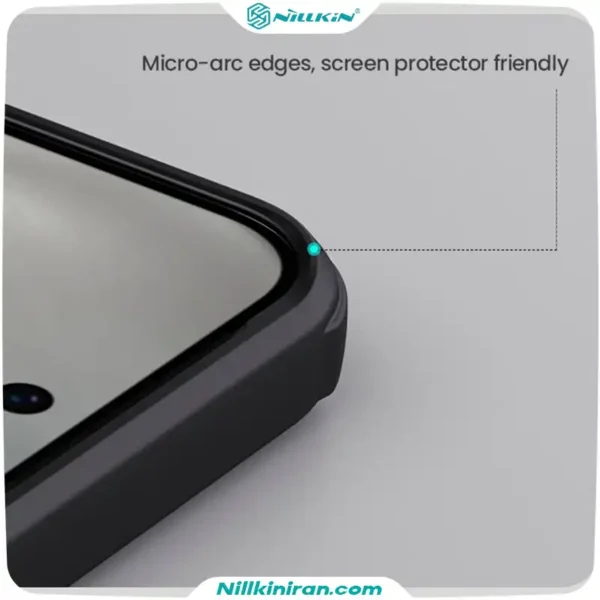 قاب نیلکین گوگل Pixel 10 Pro مدل Super Frosted Shield Pro Magnetic (Clear Version)
