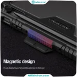 کیف محافظ نیلکین سامسونگ Tab S9/S10 FE مدل Bumper Leather Case Pro