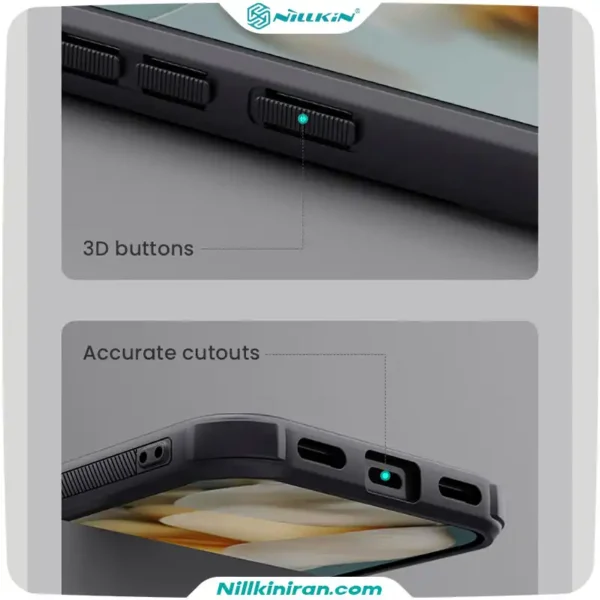 قاب نیلکین گوگل Pixel 10 Pro XL مدل Super Frosted Shield Pro Magnetic (Clear Version)